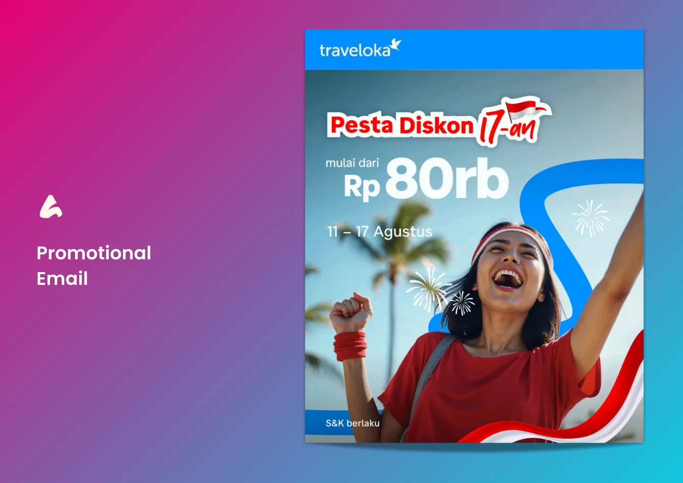 contoh promotional email dalam email marketing