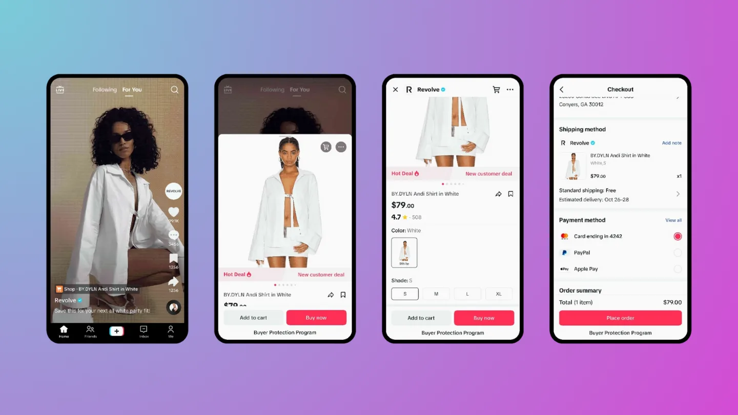 contoh social commerce tiktok shop
