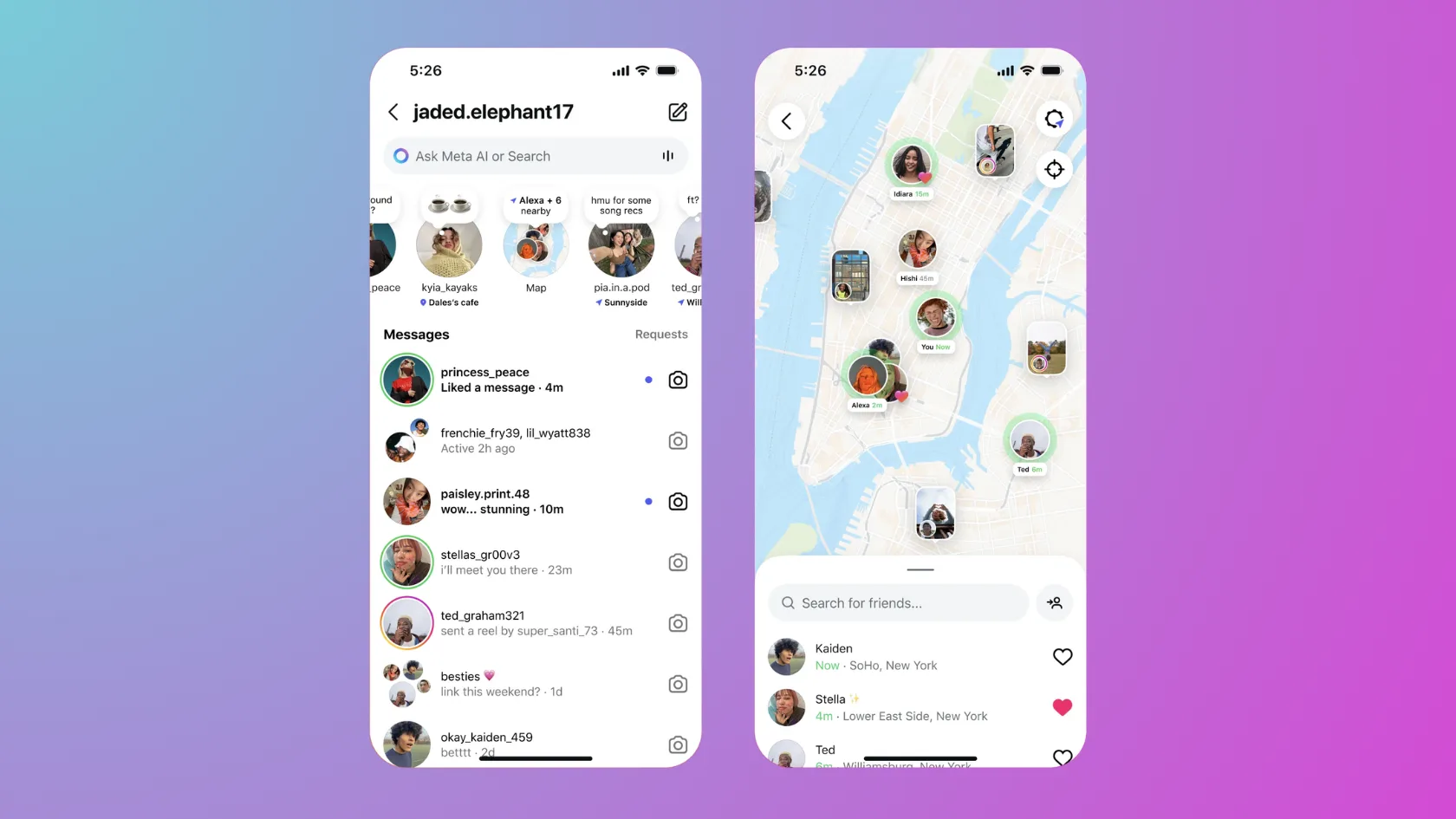 Update dan Fitur Instagram 2026 - Friends Map