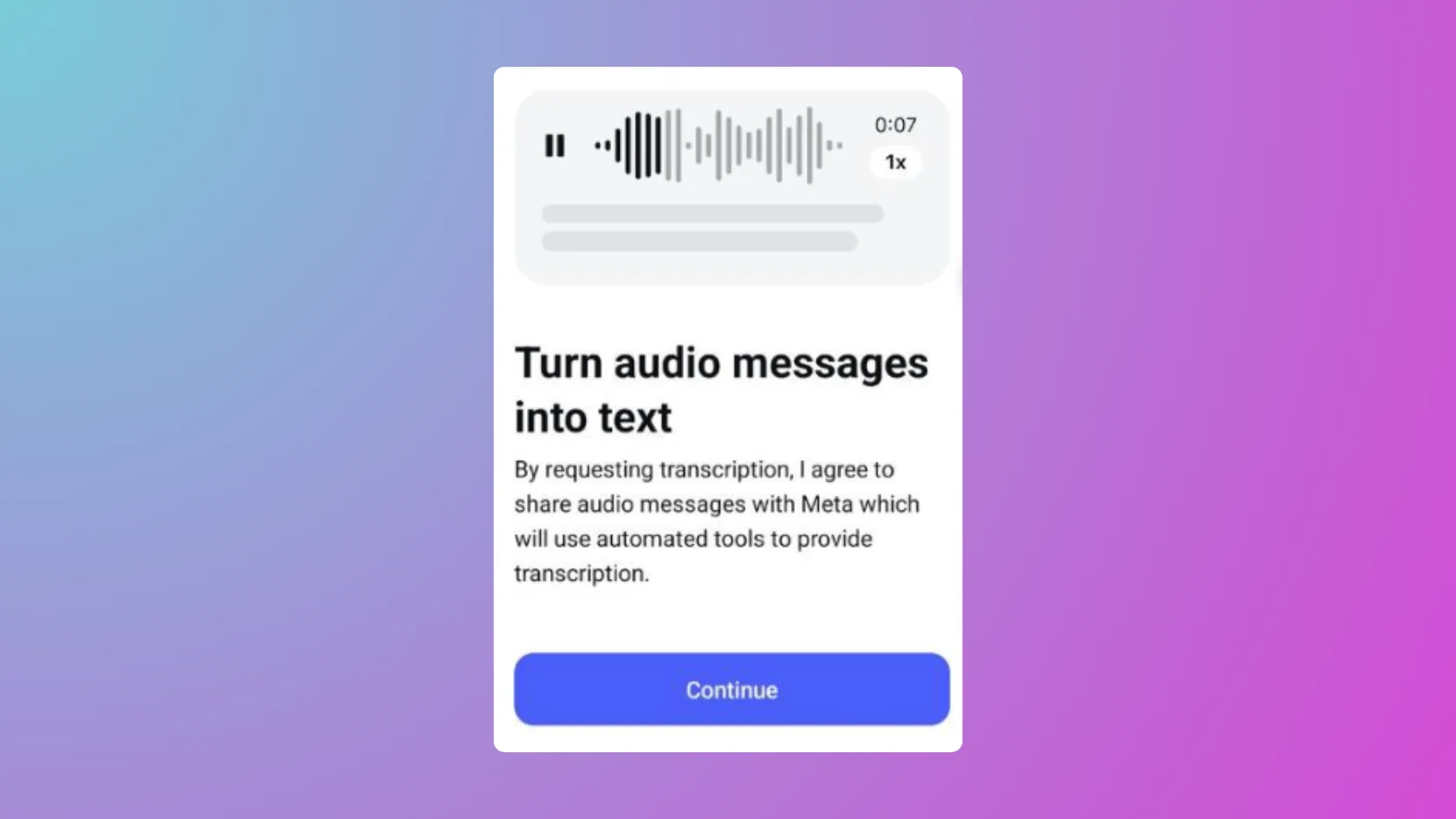Update dan Fitur Instagram 2026 - Voice Note to Text