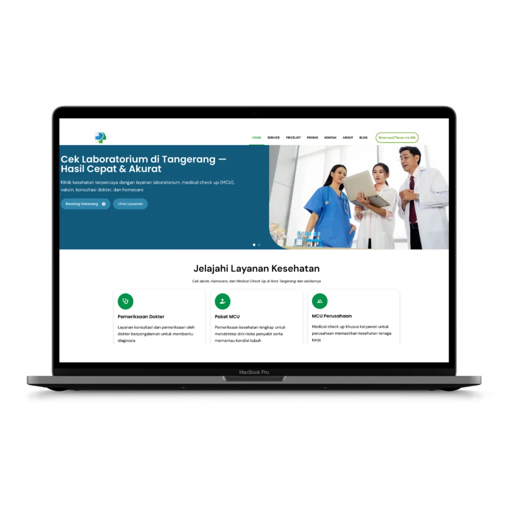 Porfolio Asa Digital - Klinik HealthMed