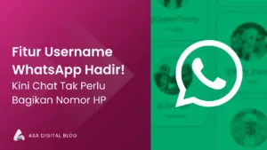 fitur username WhatsApp, cara membuat username WhatsApp, cara menggunakan username WhatsApp, WhatsApp tanpa nomor telepon